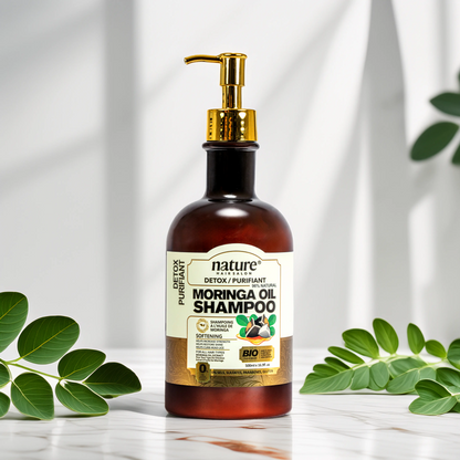Soin purifiant Shampoing + Masque à l'huile de moringa + sérum
