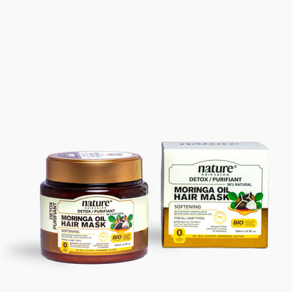 Soin purifiant Shampoing + Masque à l'huile de moringa