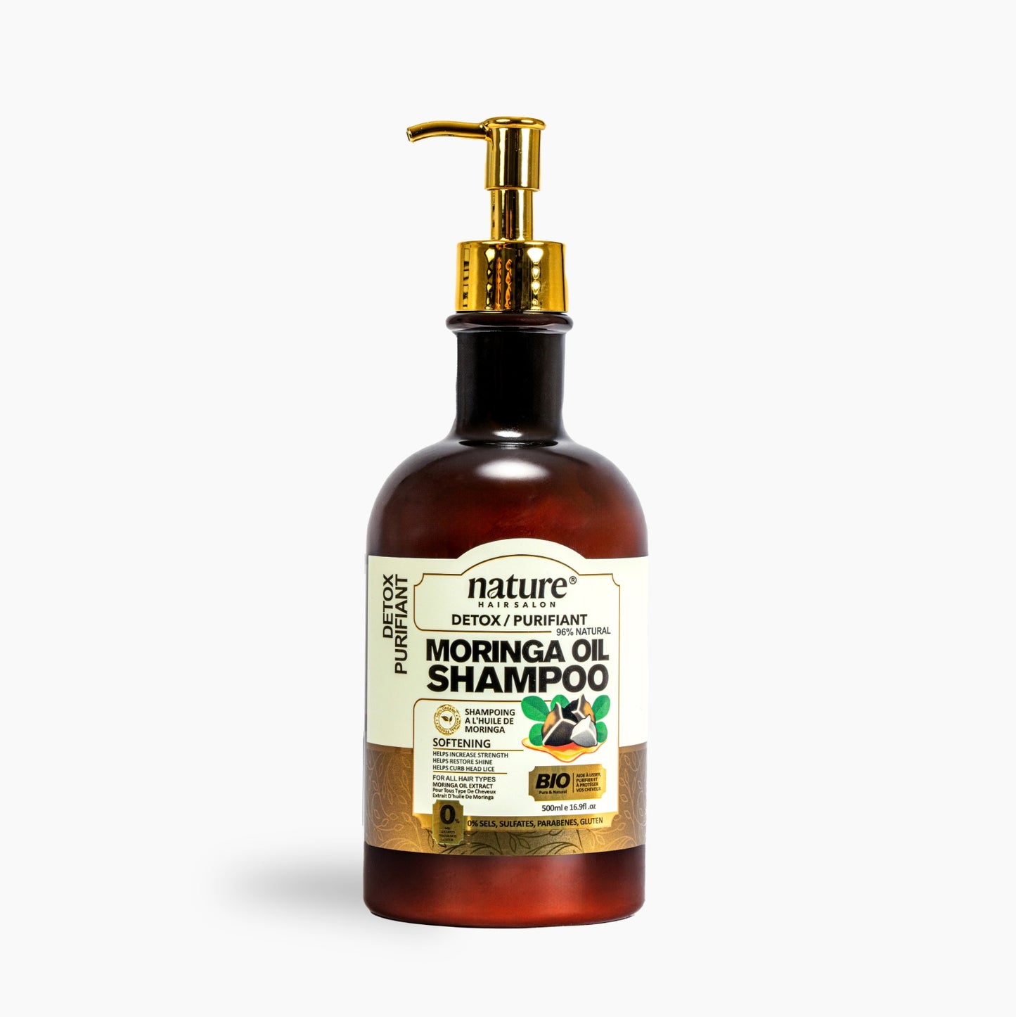Soin purifiant Shampoing + Masque à l'huile de moringa